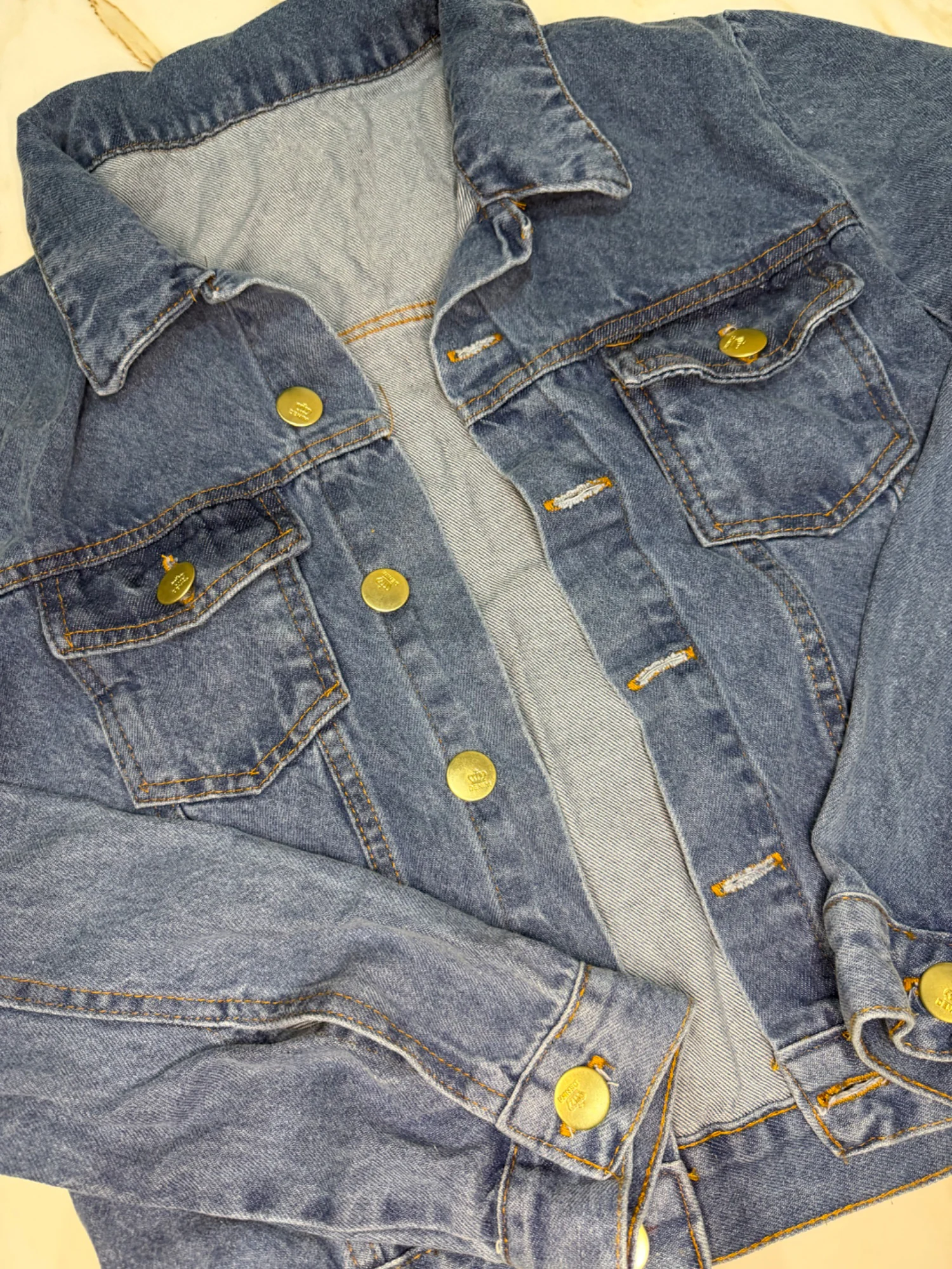 Jaqueta Jeans na cor Jeans claro foto 2